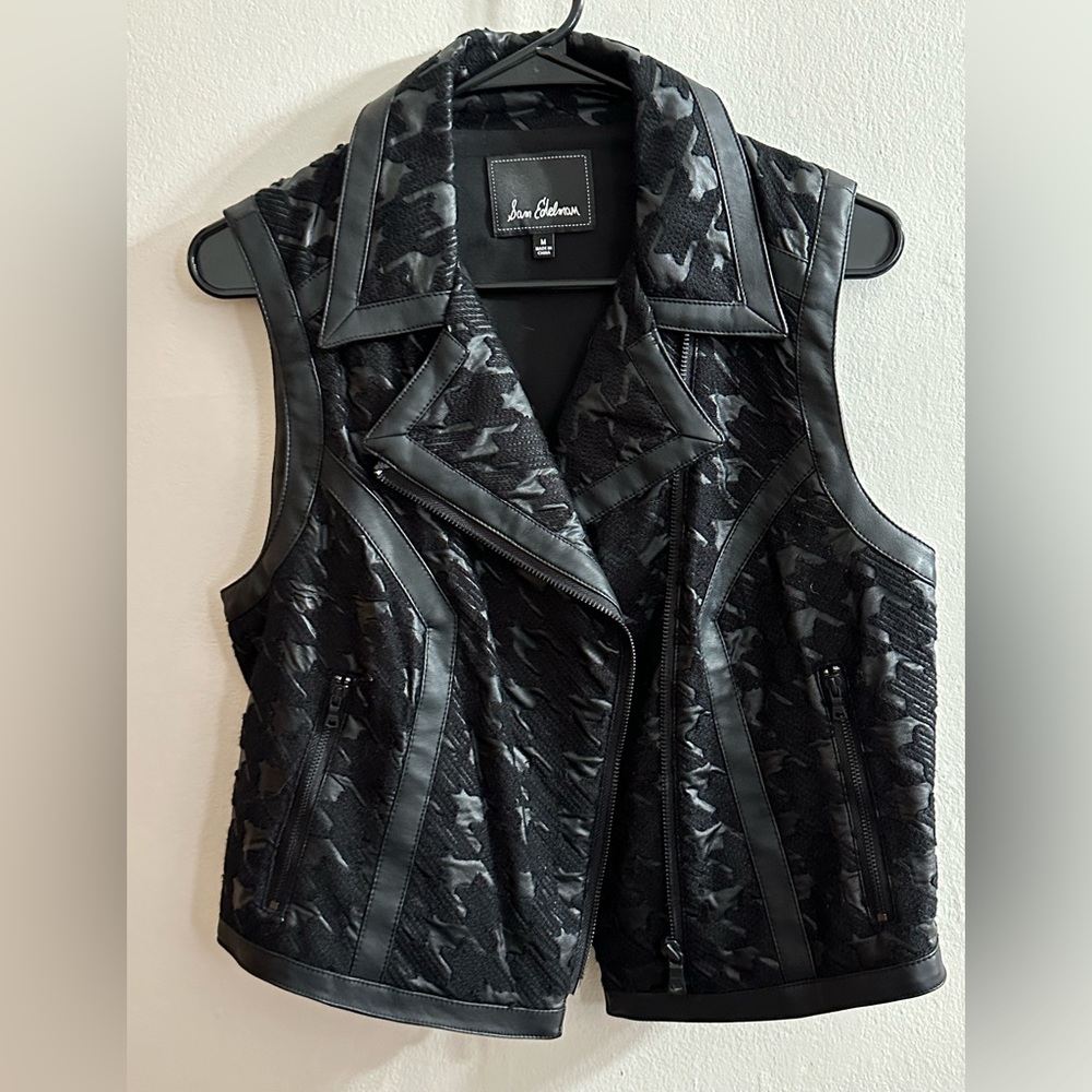Sam Edelman Houndstooth Vest